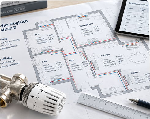 effizienzraum Energieberatung Hydraulischer Abgleich Freiburg